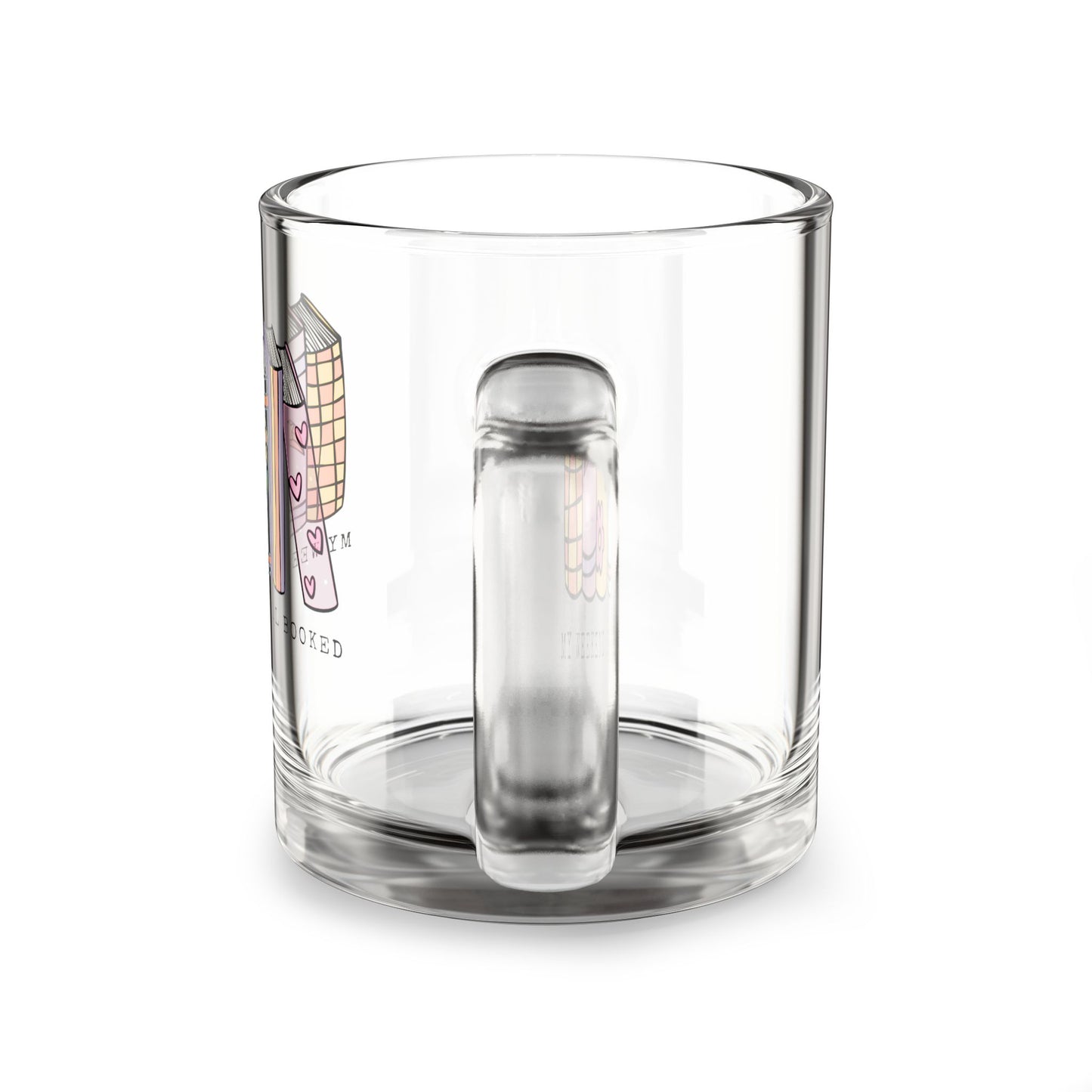 Book Lover's Glass Mug