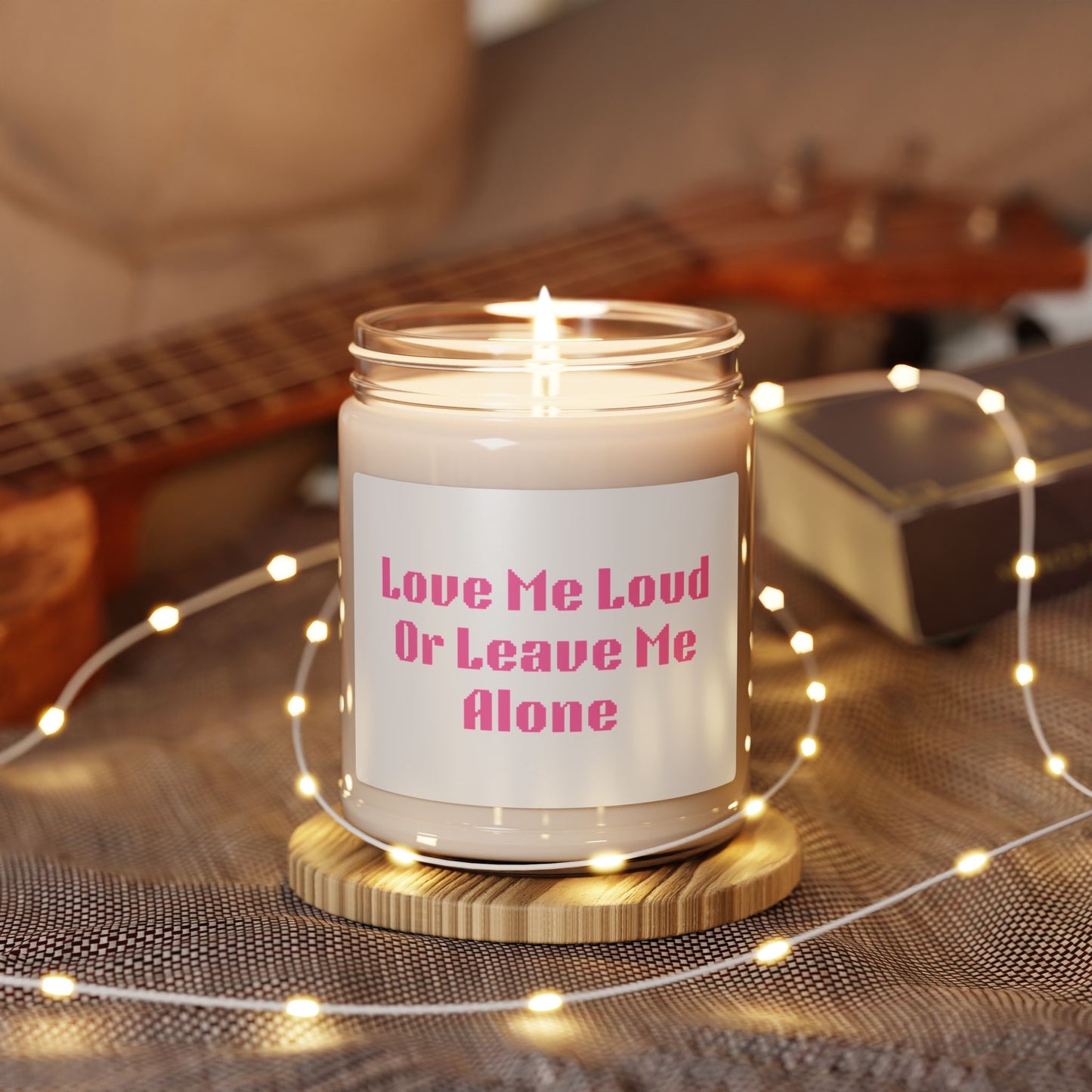 Love Me Loud - Scented Soy Candle | 3 scents available