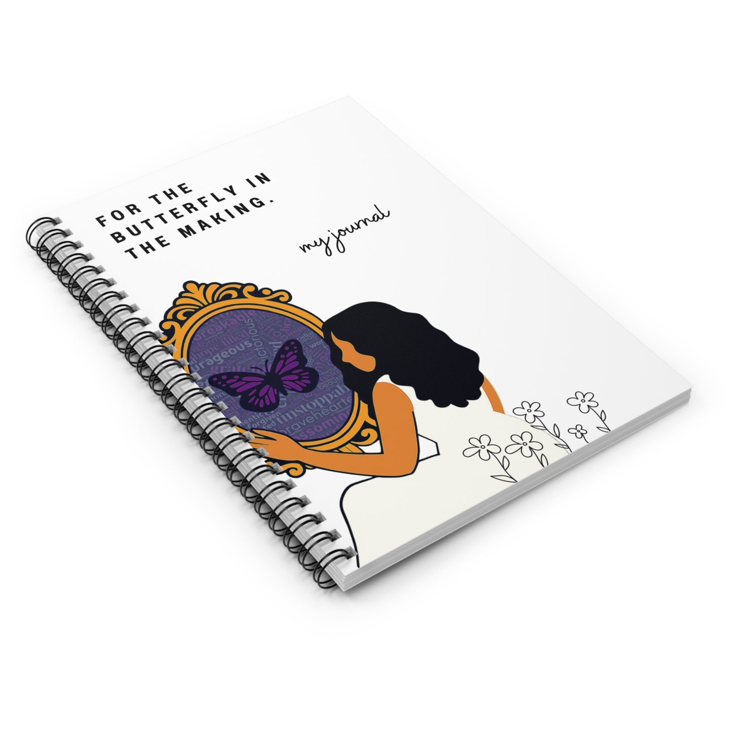 A journal for the girl rewriting her story, one page at a time.