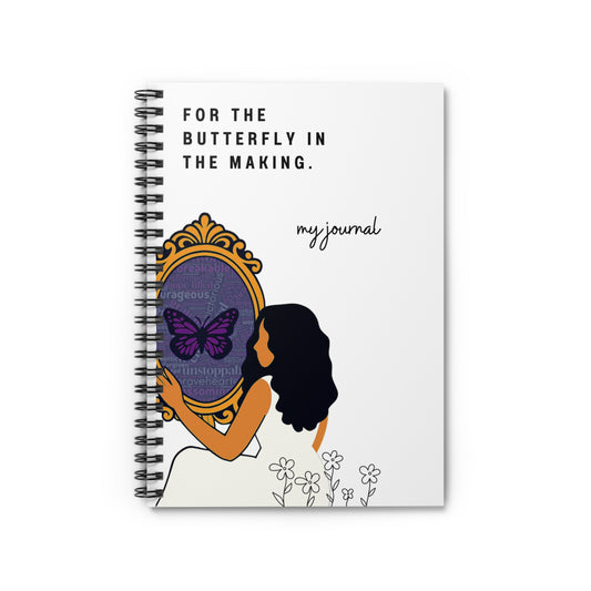 A journal for the girl rewriting her story, one page at a time.